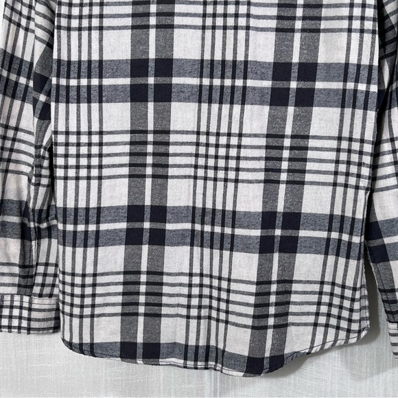 Field & Stream Button Down Cotton Blend Flannel Shirt Top Size S - Picture 11 of 12